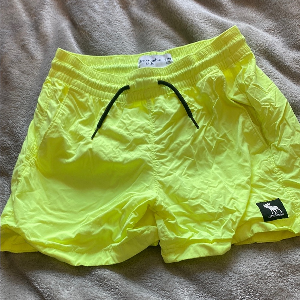 Bright Yellow Swim Shorts